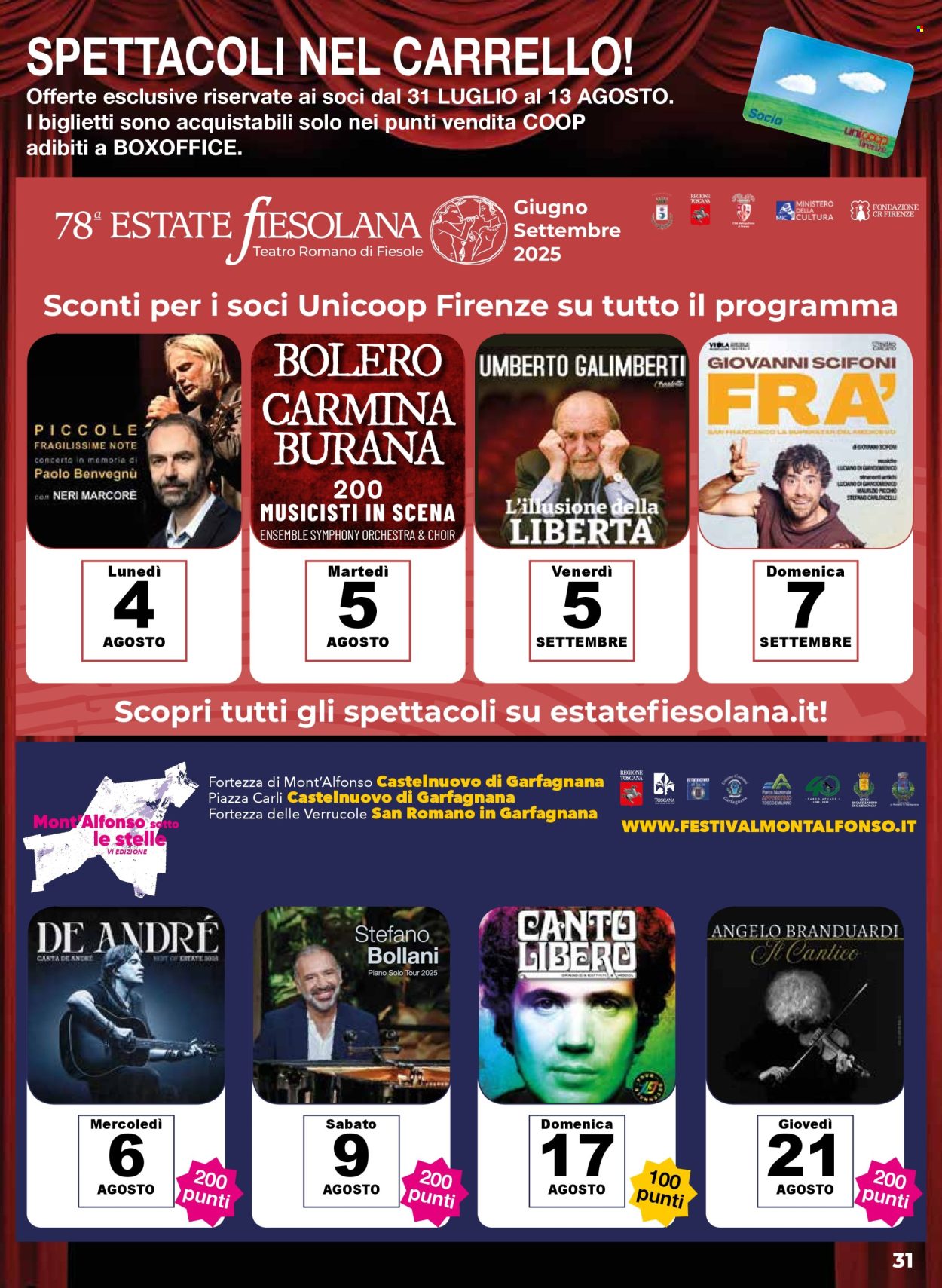 Volantino Coop - 31/7/2025 - 13/8/2025. Pagina 31