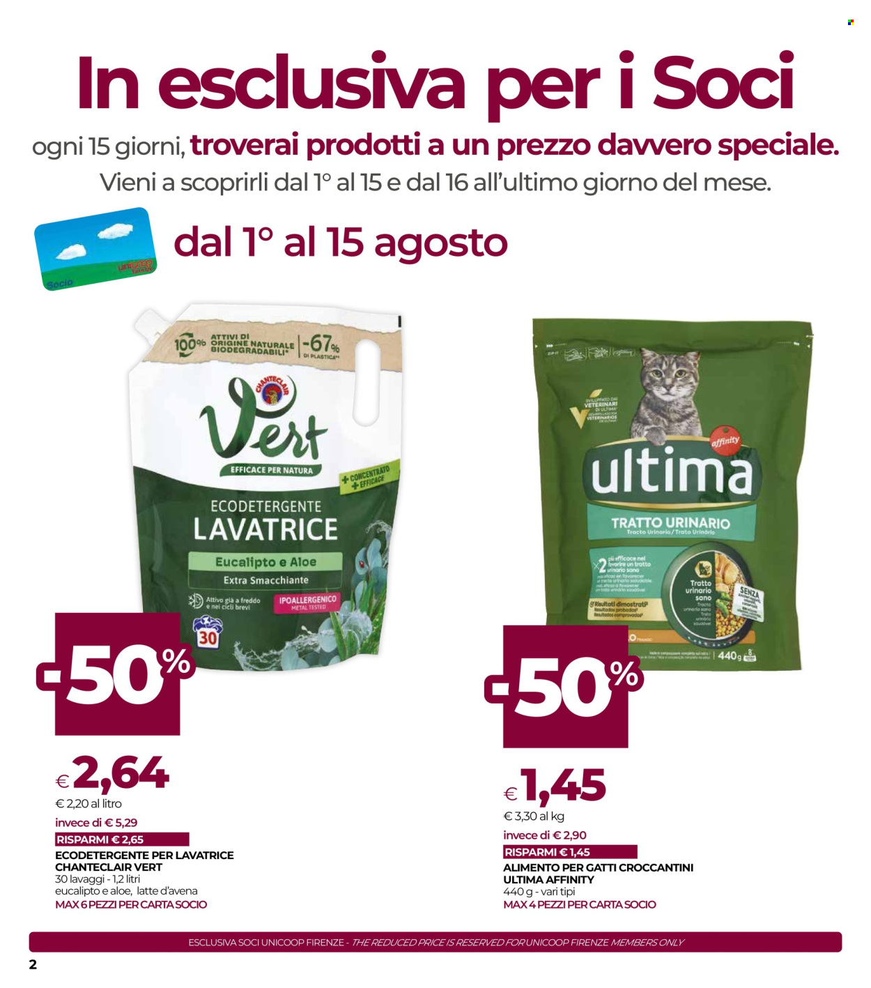 Volantino Coop - 31/7/2025 - 13/8/2025. Pagina 2