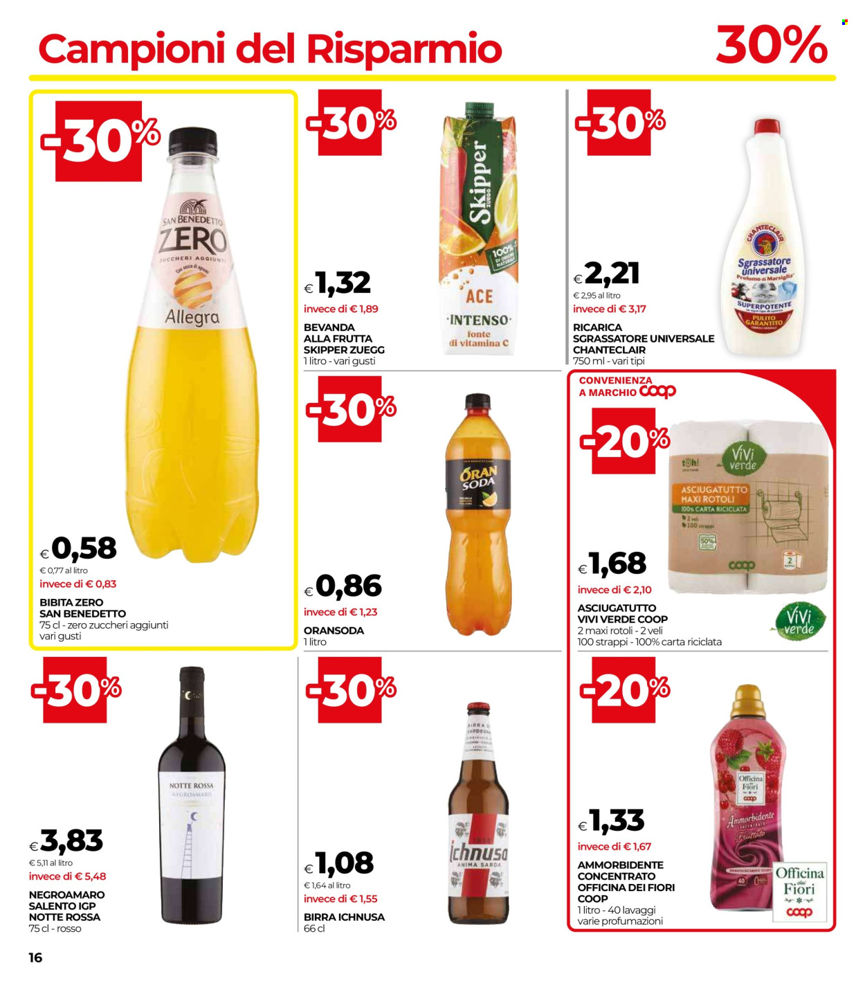 Volantino Coop - 31/7/2025 - 13/8/2025. Pagina 16