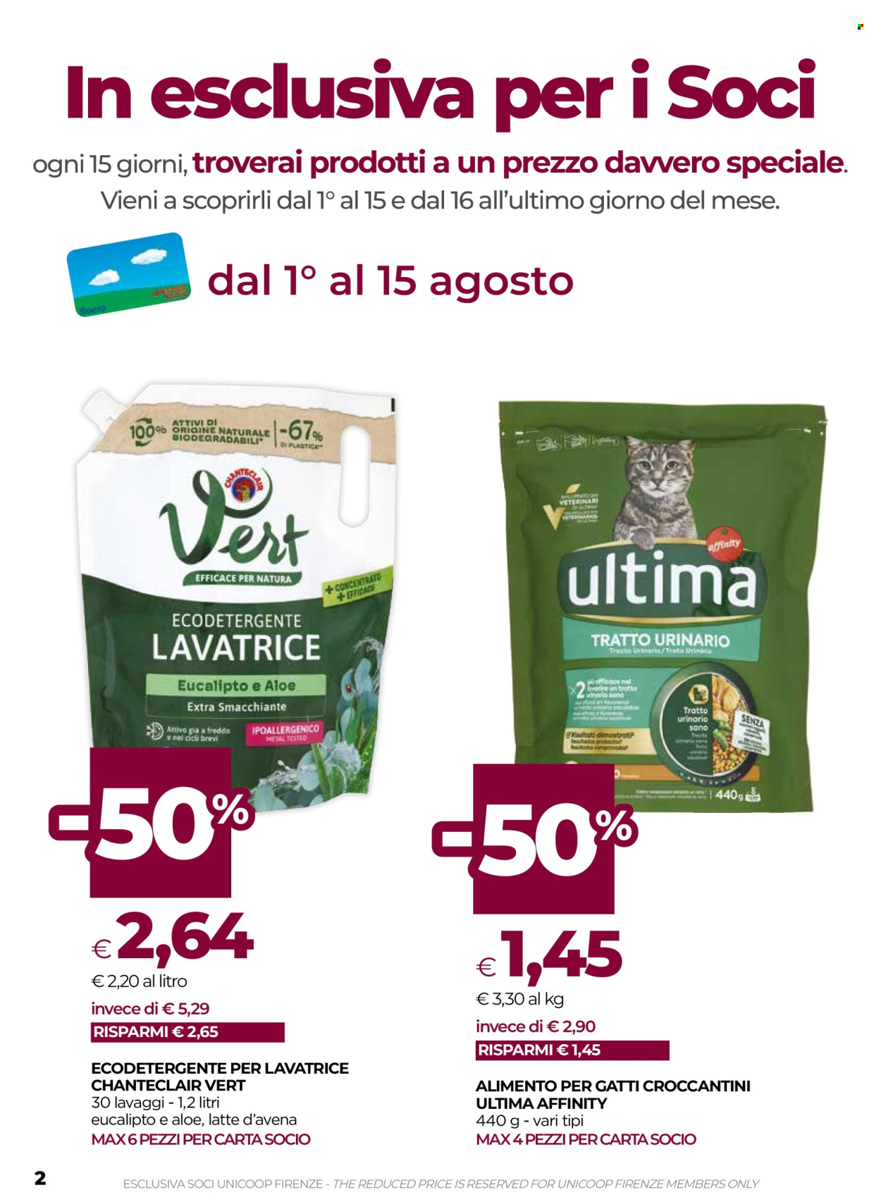 Volantino Coop - 31/7/2025 - 13/8/2025. Pagina 2