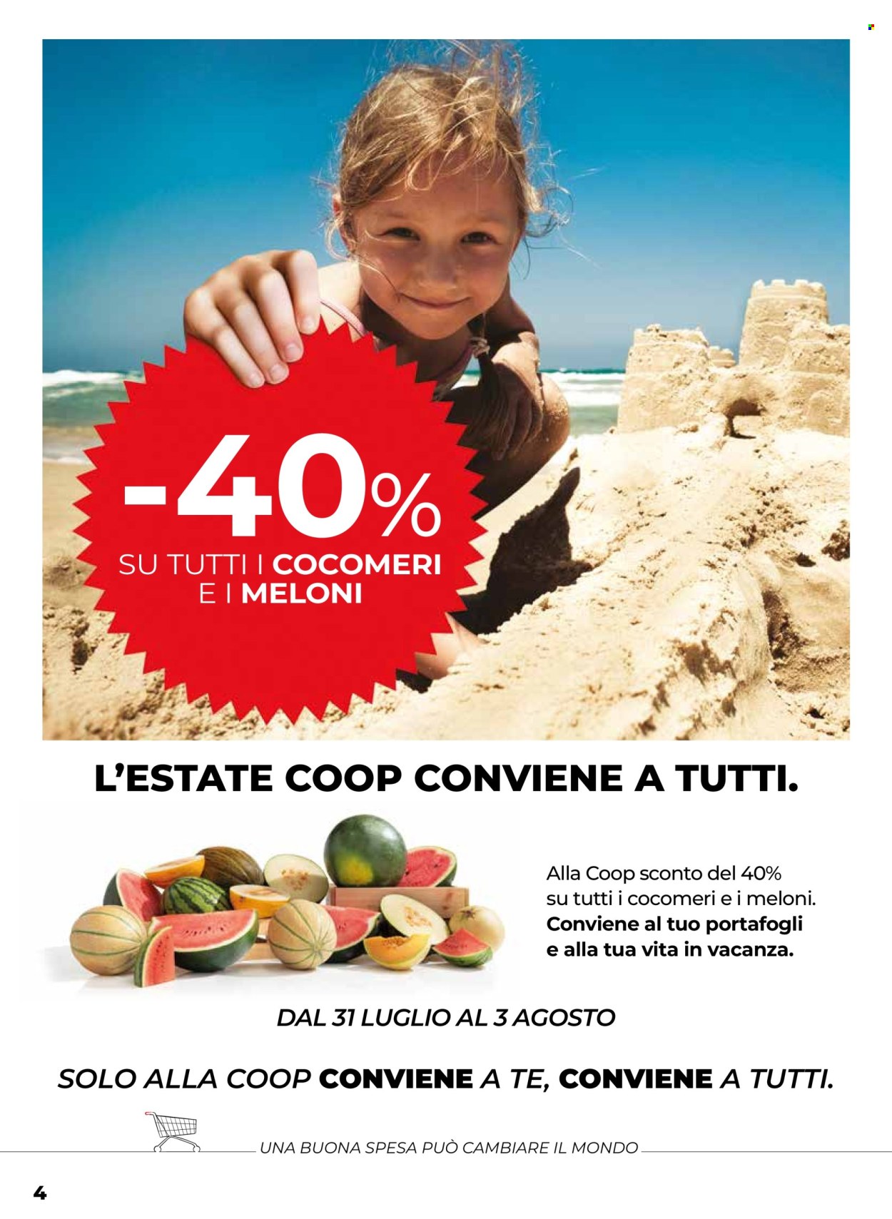 Volantino Coop - 31/7/2025 - 13/8/2025. Pagina 4