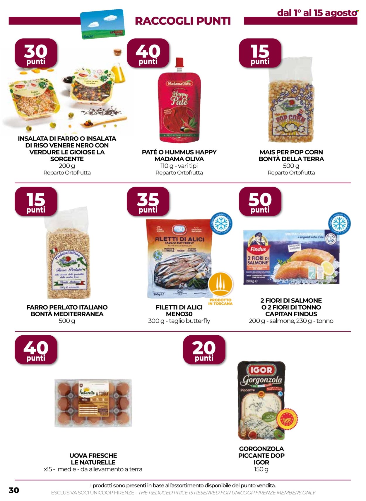 Volantino Coop - 31/7/2025 - 13/8/2025. Pagina 30