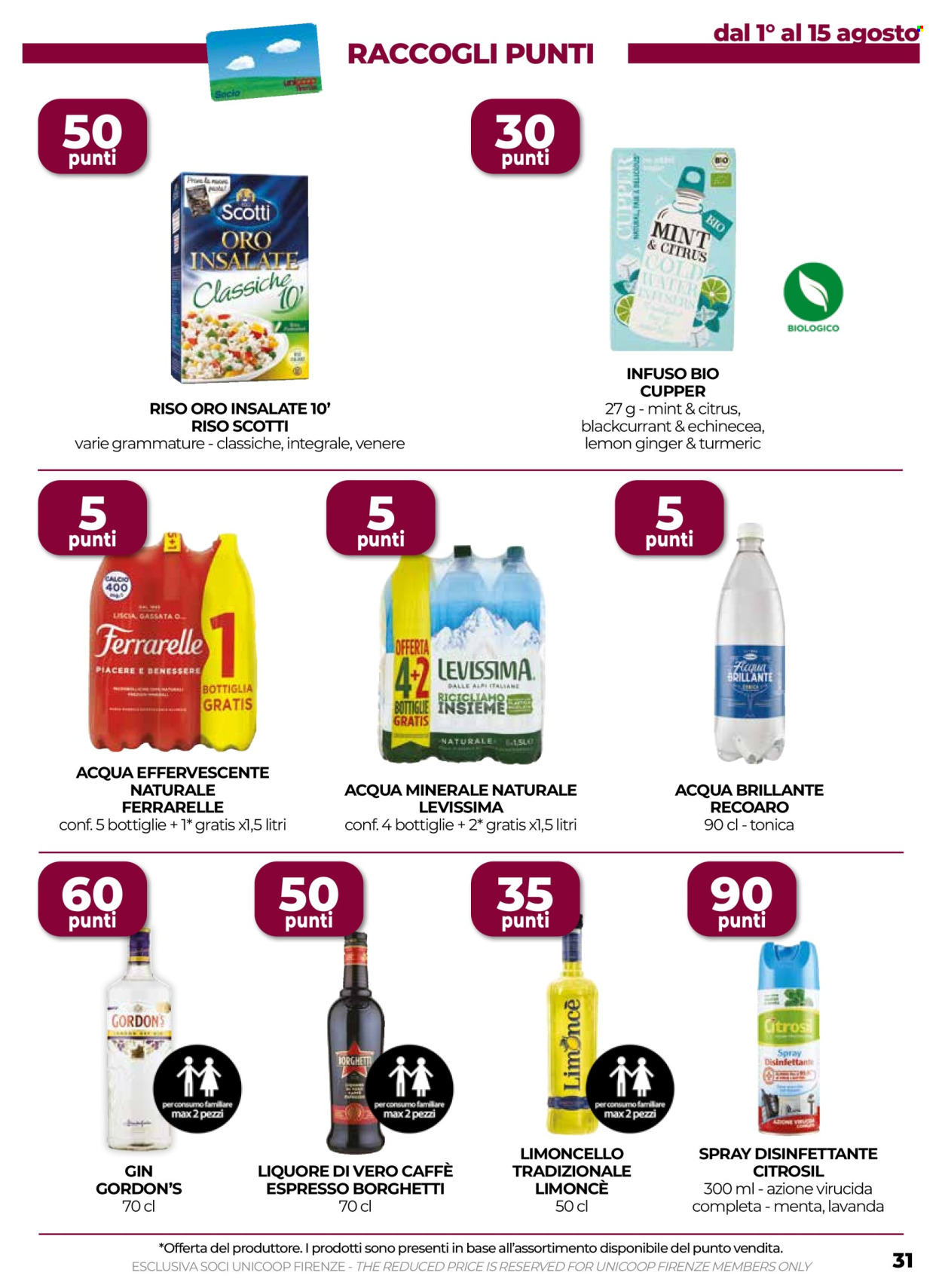 Volantino Coop - 31/7/2025 - 13/8/2025. Pagina 31