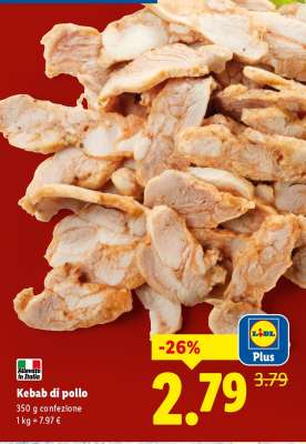 Kebab di pollo