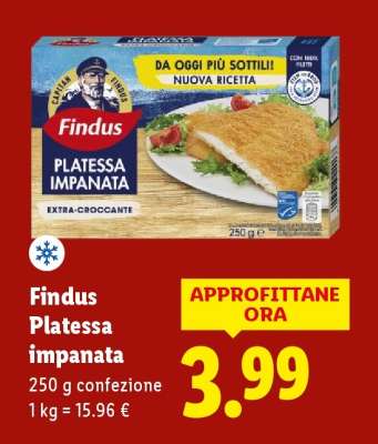 Findus Platessa Impanata