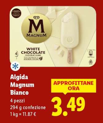 Algida Magnum Bianco