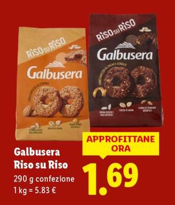 GALBUSERA RISO SU RISO