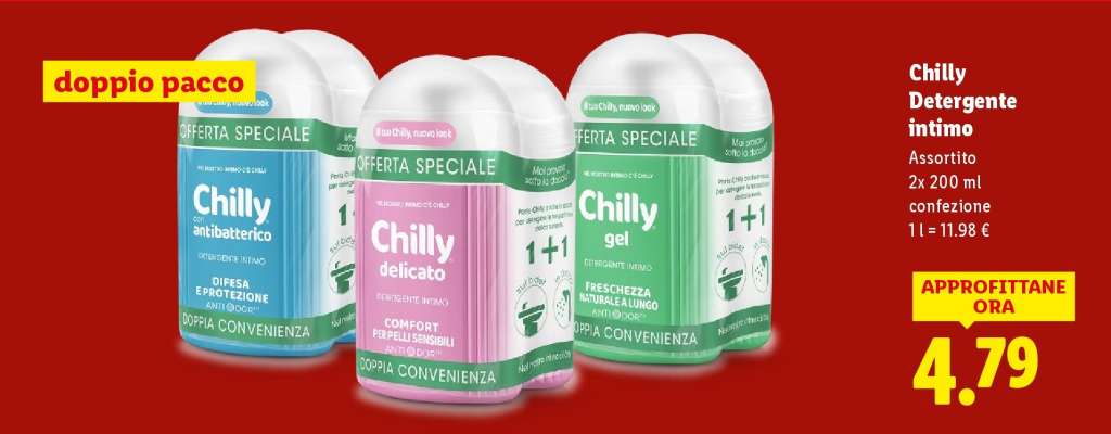 Chilly Detergente intimo