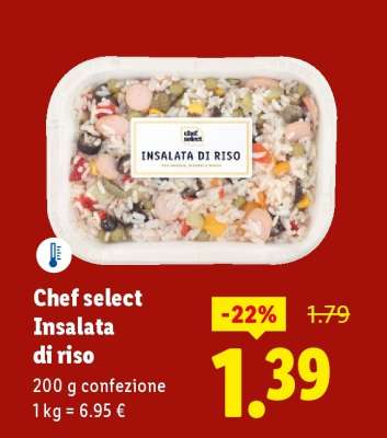 Chef select Insalata di riso