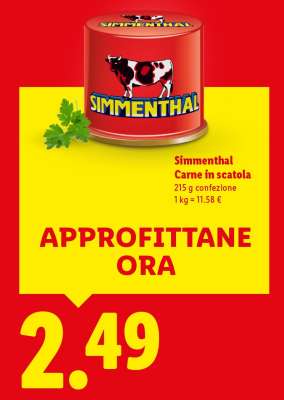 Simmenthal Carne in scatola