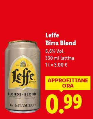 Leffe Birra Blond
