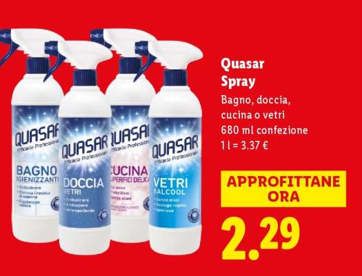 Quasar Spray