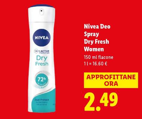 Nivea Deo Spray Dry Fresh Women
