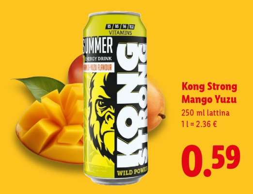 Kong Strong Mango Yuzu
