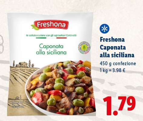 Freshona Caponata alla siciliana