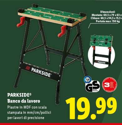 PARKSIDE Banco da lavoro