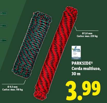 PARKSIDE® Corda multiuso, 30 m