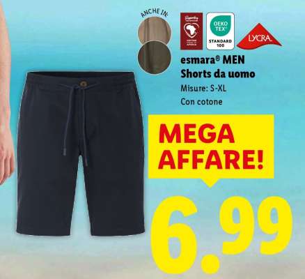 esmara® MEN Shorts da uomo