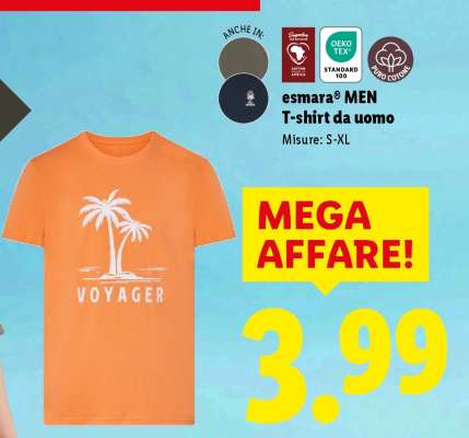esmara® MEN T-shirt da uomo
