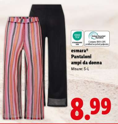 esmara® Pantaloni ampi da donna