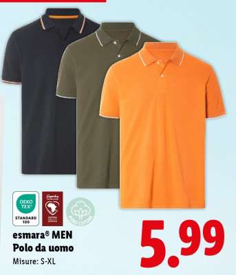 esmara® MEN Polo da uomo