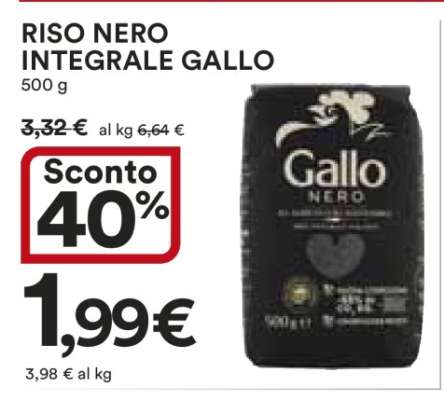Riso Nero Integrale Gallo