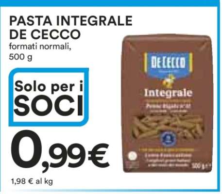 Pasta Integrale De Cecco