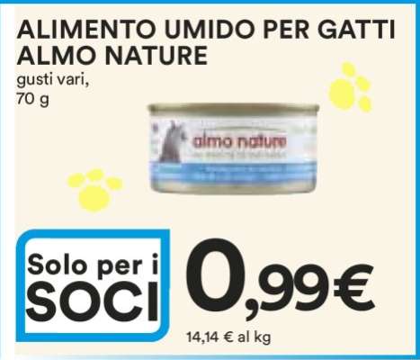 Alimento umido per gatti Almo Nature