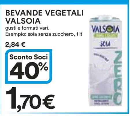 BEVANDE VEGETALI VALSOIA
