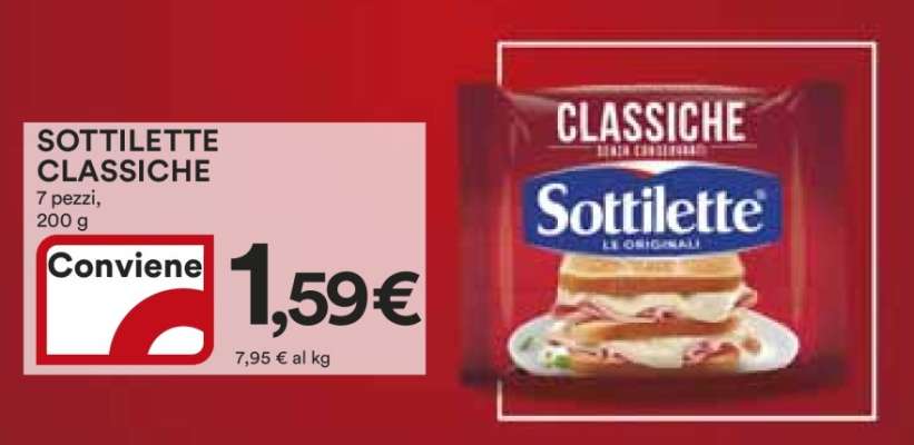 Sottilette Classiche