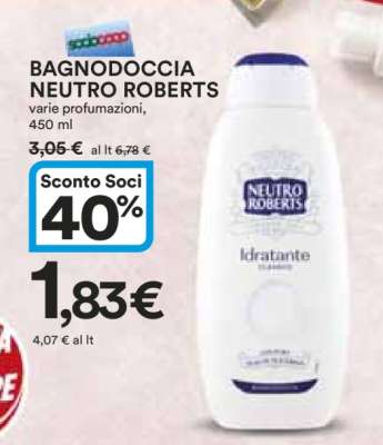 Bagnodoccia Neutro Roberts