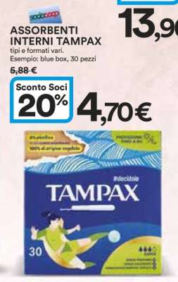ASSORBENTI INTERNI TAMPAX