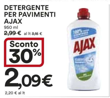 Detergente per pavimenti Ajax
