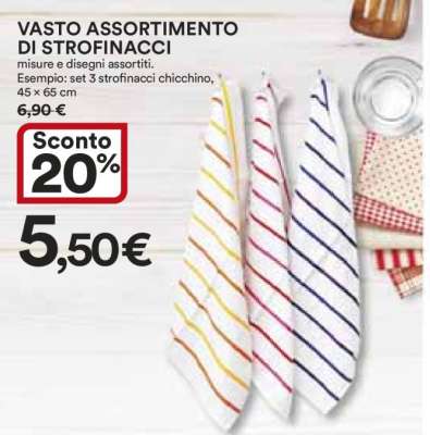 VASTO ASSORTIMENTO DI STROFINACCI