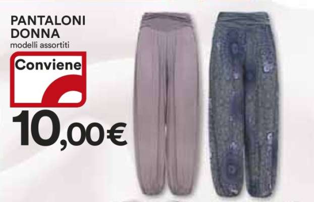 Pantaloni Donna