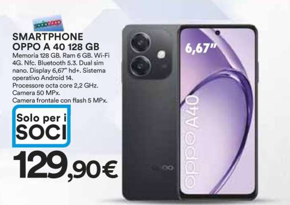 SMARTPHONE OPPO A 40 128 GB
