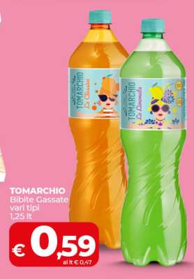 TOMARCHIO Bibite Gassate vari tipi