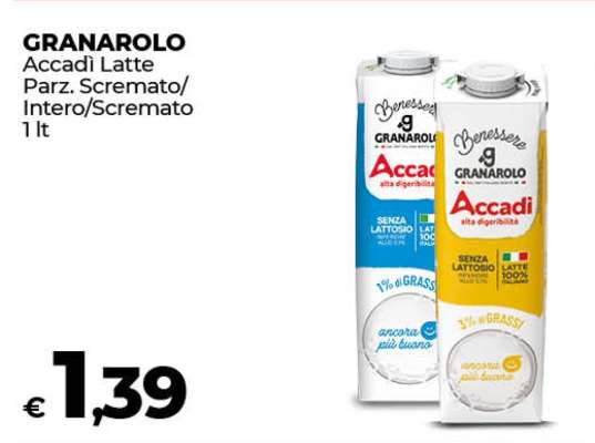 GRANAROLO Accadi Latte