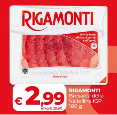 RIGAMONTI Bresaola della Valtellina IGP