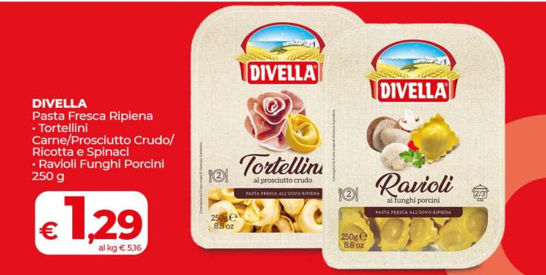 DIVELLA Pasta Fresca Ripiena