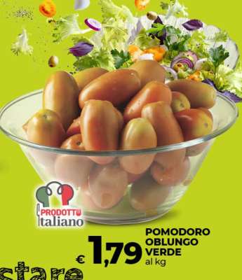 POMODORO OBLUNGO VERDE