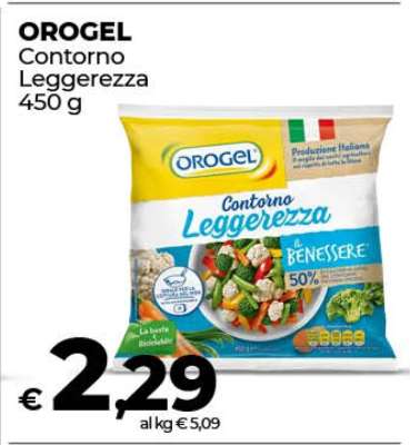 OROGEL Contorno Leggerezza 450 g