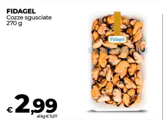 FIDAGEL Cozze sgusciate