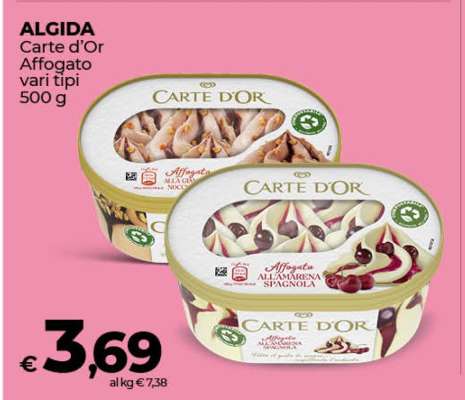 ALGIDA Carte d'Or Affogato