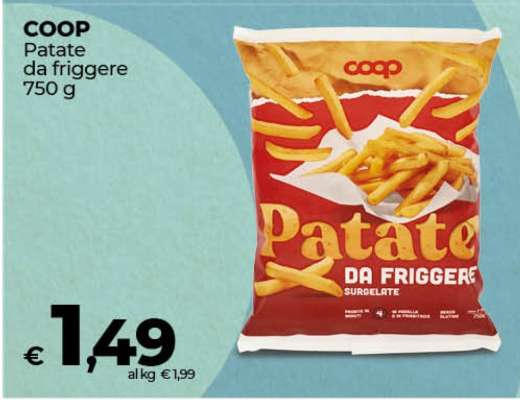 COOP PATATE DA FRIGGERE