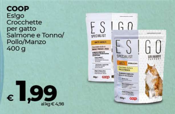 COOP ES!GO Crocchette per gatto