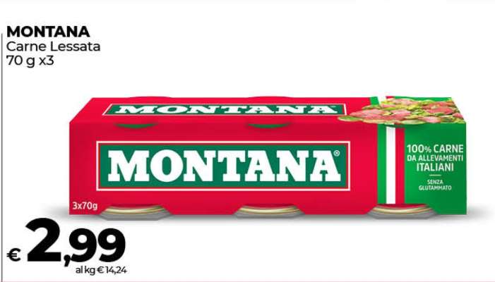 MONTANA Carne Lessata