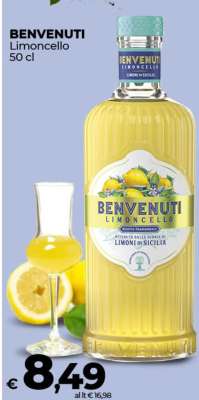 BENVENUTI Limoncello