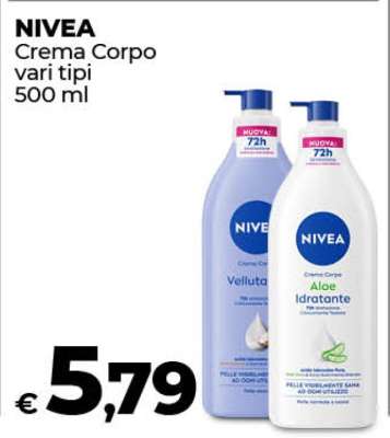 NIVEA CREMA CORPO