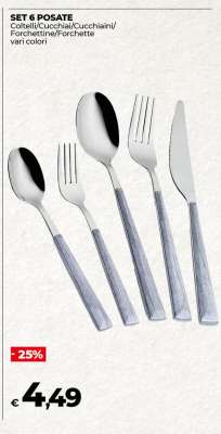 SET 6 POSATE